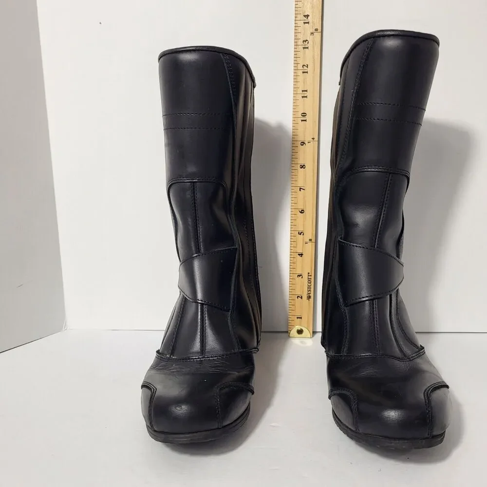 Diadora Black Combat & Moto Boots - Picture 12 of 13
